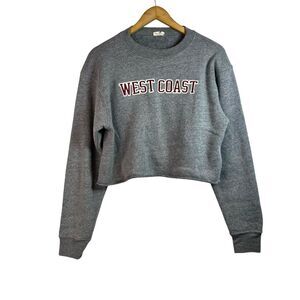 John Galt By Brandy Melville Gray West Coast Sweater One Size Beach Boho